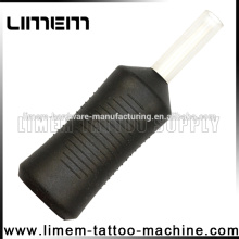 Cartucho desechable de 1 pulgada del tatuaje del silicón del color disponible del nuevo del negro del apretón de la aguja del apretón del cartucho
